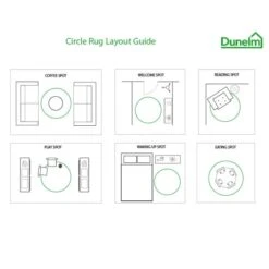 Elements Natural Jute Border Round Rug -Dunelm 1000082945 alt04