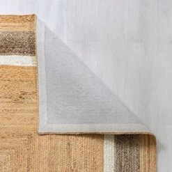 Elements Natural Jute Border Rug 7 Elements Natural Jute Border Rug -Dunelm 1000082990 alt02