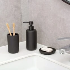 Elements Matte Toothbrush Holder -Dunelm 30608599 alt03