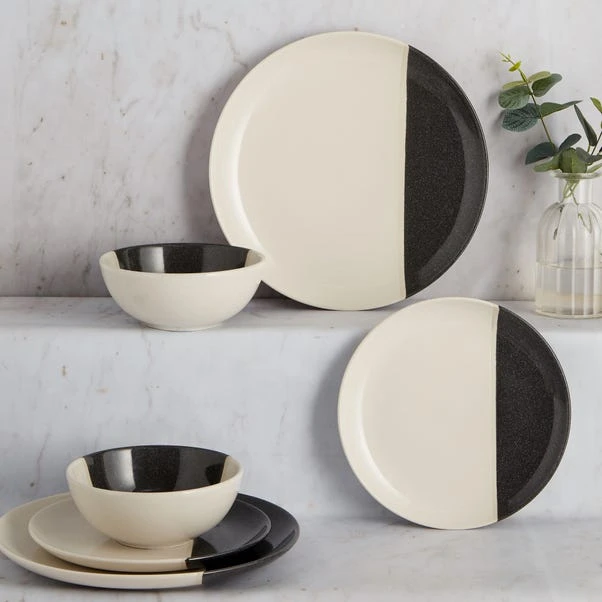 Elements Dipped 12 Piece Dinner Set 2 Elements Dipped 12 Piece Dinner Set - Image 2