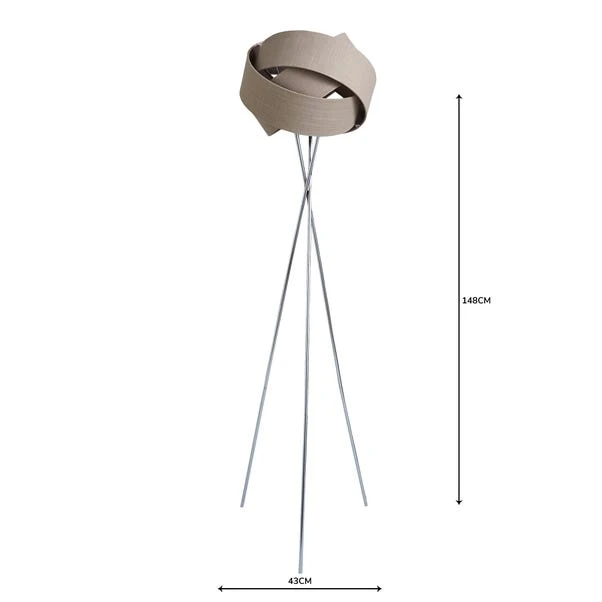 Elements Harley Tripod Floor Lamp 5 Elements Harley Tripod Floor Lamp - Image 5