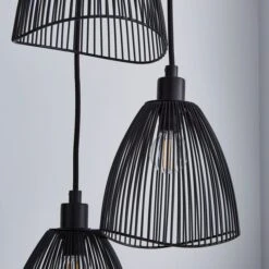 Elements Jaula 3 Light Cluster Ceiling Light 23 Elements Jaula 3 Light Cluster Ceiling Light -Dunelm 30713607 alt02