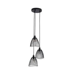 Elements Jaula 3 Light Cluster Ceiling Light 25 Elements Jaula 3 Light Cluster Ceiling Light -Dunelm 30713607 alt05