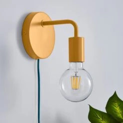 Elements Koppla Plug In Wall Light -Dunelm 30721408 alt01