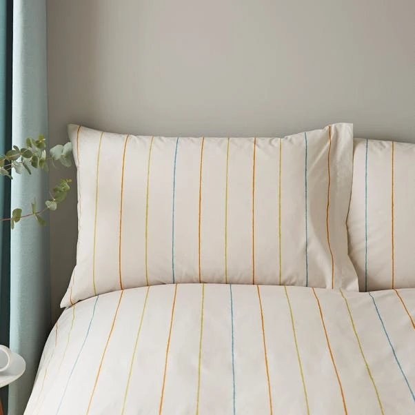 Elements Kolla Blue Duvet Cover And Pillowcase Set 14 Elements Kolla Blue Duvet Cover And Pillowcase Set - Image 14