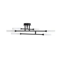 Elements Fontain 6 Light Semi Flush Ceiling Light 11 Elements Fontain 6 Light Semi Flush Ceiling Light -Dunelm 30752916 alt05