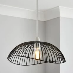Elements Jaula Easy Fit Pendant Shade 27 Elements Jaula Easy Fit Pendant Shade -Dunelm 30752922