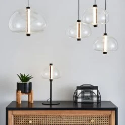 Elements Bjork Integrated LED Pendant Light 12 Elements Bjork Integrated LED Pendant Light -Dunelm 30753355 alt06
