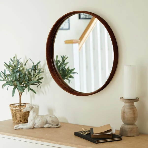 Elements Round Framed Wall Mirror 1 Elements Round Framed Wall Mirror