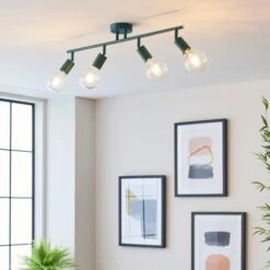 Elements Koppla 4 Light Semi Flush Spotlight Bar 25 Elements Koppla 4 Light Semi Flush Spotlight Bar -Dunelm 30754846 alt02