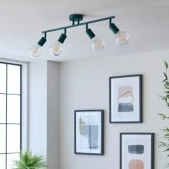 Elements Koppla 4 Light Semi Flush Spotlight Bar 27 Elements Koppla 4 Light Semi Flush Spotlight Bar -Dunelm 30754846 alt03