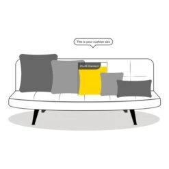 Elements Kansas Stripe Cushion -Dunelm 30755101 alt09