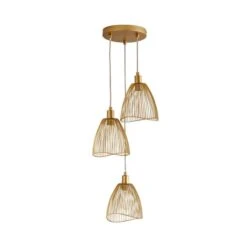 Elements Jaula 3 Light Cluster Ceiling Light 18 Elements Jaula 3 Light Cluster Ceiling Light -Dunelm 30755628 alt05