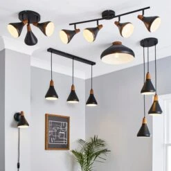 Elements Wolston 4 Light Semi Flush Spotlight Bar 37 Elements Wolston 4 Light Semi Flush Spotlight Bar -Dunelm 30765896 alt08