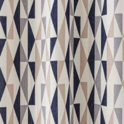 Elements Triangles Thermal Eyelet Door Curtain -Dunelm 30780899 alt02