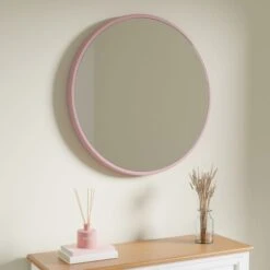Elements Round Wall Mirror 9 Elements Round Wall Mirror -Dunelm 30781402