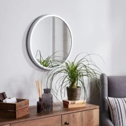 Elements Round Wall Mirror 11 Elements Round Wall Mirror -Dunelm 30781409