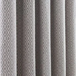 Elements Oslo Thermal Eyelet Door Curtain 10 Elements Oslo Thermal Eyelet Door Curtain -Dunelm 30782293 alt02