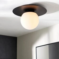 Elements Tela Bathroom Flush Ceiling Light -Dunelm 30789839