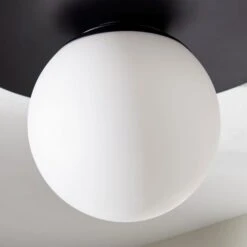 Elements Tela Bathroom Flush Ceiling Light -Dunelm 30789839 alt02