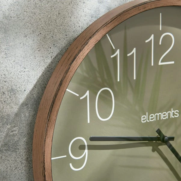 Elements Indoor Outdoor Wall Clock 3 Elements Indoor Outdoor Wall Clock - Image 3