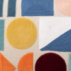 Elements Circuit Embroidered Cushion -Dunelm 30797313 alt03