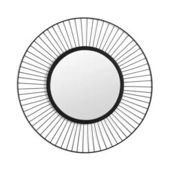 Elements Wire Round Indoor Outdoor Wall Mirror -Dunelm 30798209 alt04