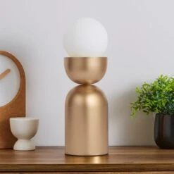 Elements Lunebar Touch Table Lamp -Dunelm 30818434 alt01