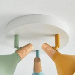 Elements Wolston 3 Light Semi Flush Spotlight 24 Elements Wolston 3 Light Semi Flush Spotlight -Dunelm 30856961 alt03