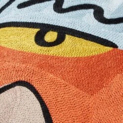 Elements Crewel Work Face Cushion -Dunelm 30864070 alt02