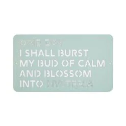 Elements Hysteria Metal Indoor Outdoor Wall Art -Dunelm 30866265 alt03