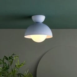 Elements Lunebar Flush Ceiling Light 38 Elements Lunebar Flush Ceiling Light -Dunelm 30869668