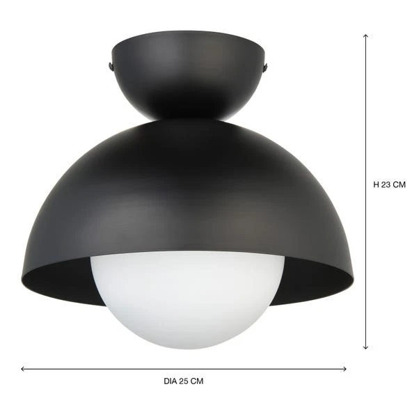 Elements Lunebar Flush Ceiling Light 17 Elements Lunebar Flush Ceiling Light - Image 17