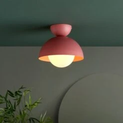 Elements Lunebar Flush Ceiling Light 26 Elements Lunebar Flush Ceiling Light -Dunelm 30869670