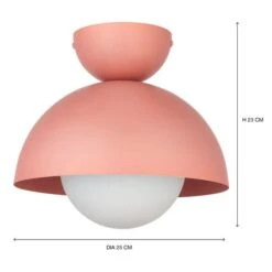 Elements Lunebar Flush Ceiling Light 30 Elements Lunebar Flush Ceiling Light -Dunelm 30869670 alt08