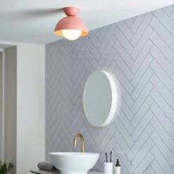 Elements Lunebar Flush Ceiling Light 31 Elements Lunebar Flush Ceiling Light -Dunelm 30869670 alt09