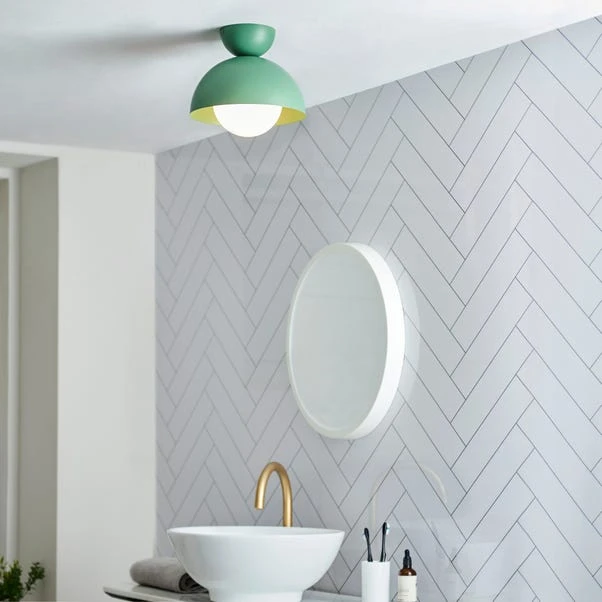 Elements Lunebar Flush Ceiling Light 6 Elements Lunebar Flush Ceiling Light - Image 6