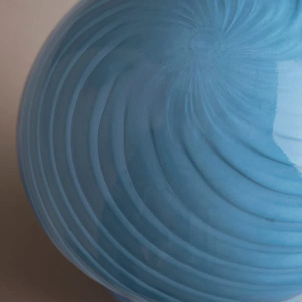 Elements Small Glass Mushroom Table Lamp 2 Elements Small Glass Mushroom Table Lamp - Image 2