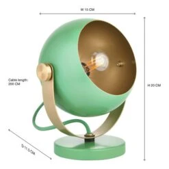 Elements Olympya Adjustable Table Wall Light -Dunelm 30869728 alt08