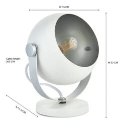 Elements Olympya Adjustable Table Wall Light -Dunelm 30869729 alt08