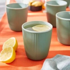 Elements Set Of 4 Picnic Cups -Dunelm 30872871