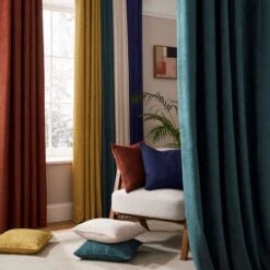 Elements Cord Eyelet Curtains 30 Elements Cord Eyelet Curtains -Dunelm 30875756 alt03