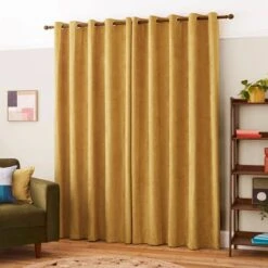 Elements Cord Eyelet Curtains 32 Elements Cord Eyelet Curtains -Dunelm 30875756 alt04