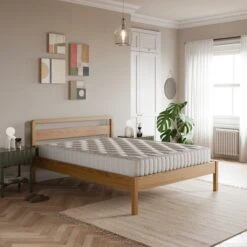 Scandi Mid Century Elements Eira Bed 22 Scandi Mid Century Elements Eira Bed -Dunelm 30878818 alt02