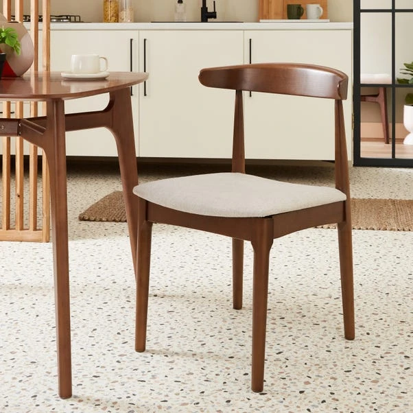 Elements Alva Dining Chair, Natural Fabric 1 Elements Alva Dining Chair, Natural Fabric