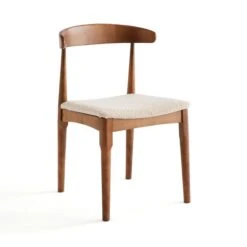 Elements Alva Dining Chair, Warm Sand Boucle 11 Elements Alva Dining Chair, Warm Sand Boucle -Dunelm 30888644 alt04