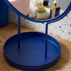 Elements Free Standing Dressing Table Mirror With Tray 17 Elements Free Standing Dressing Table Mirror With Tray -Dunelm 30890761 alt01