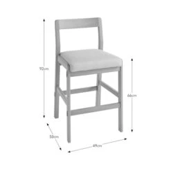 Elements Aylesford Bar Stool -Dunelm 30891457 alt08