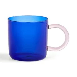 Elements Glass Coffee Mug -Dunelm 30892387 alt01