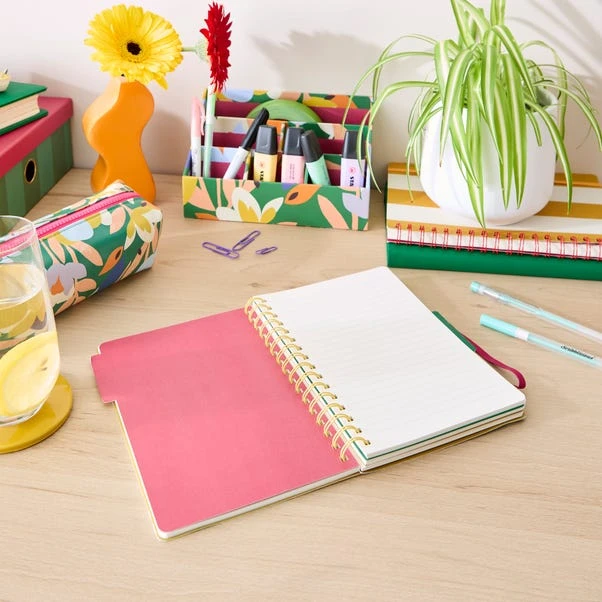 Elements Fieldsley Silhouette A5 Spiral Bound Notebook 2 Elements Fieldsley Silhouette A5 Spiral Bound Notebook - Image 2